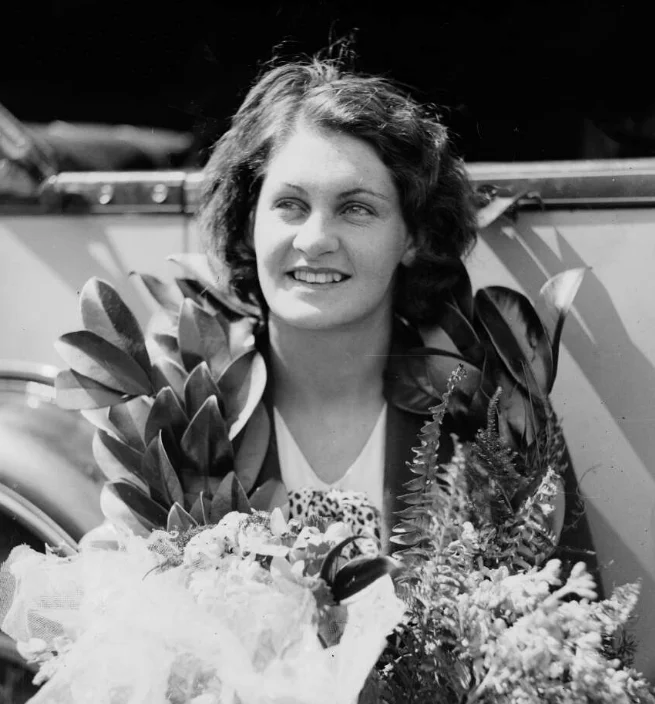 Clare Dennis Olympic swimmer linked to Clovelly